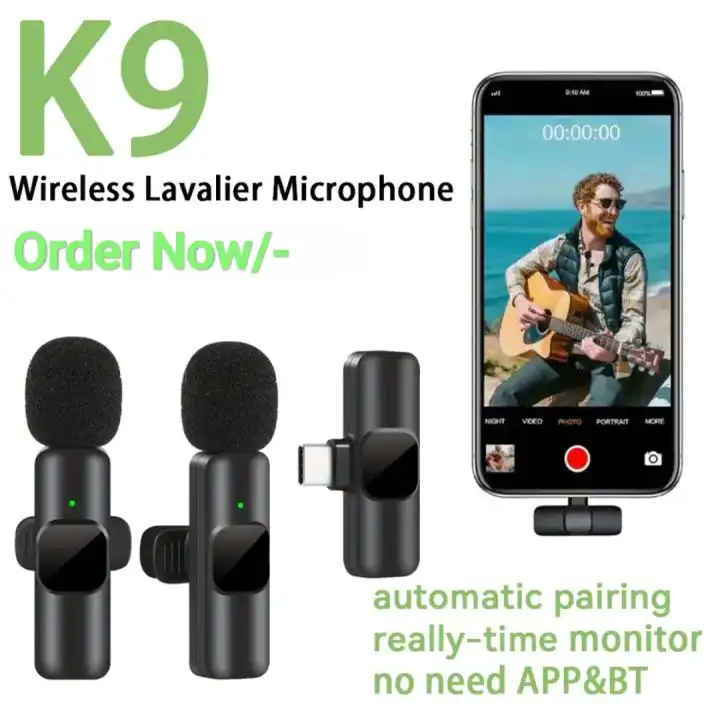 K9 Wireless Microphone Dual